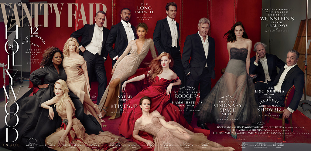 Resultado de imagem para vanity fair hollywood edition 2018